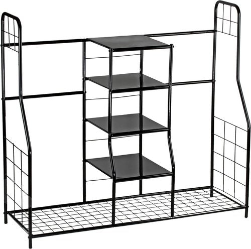 Home-it Golf Organizer - Extra Large Dual Storage Solution for Bags, Clubs, Balls & Accessories | Ideal for Garage & Basement