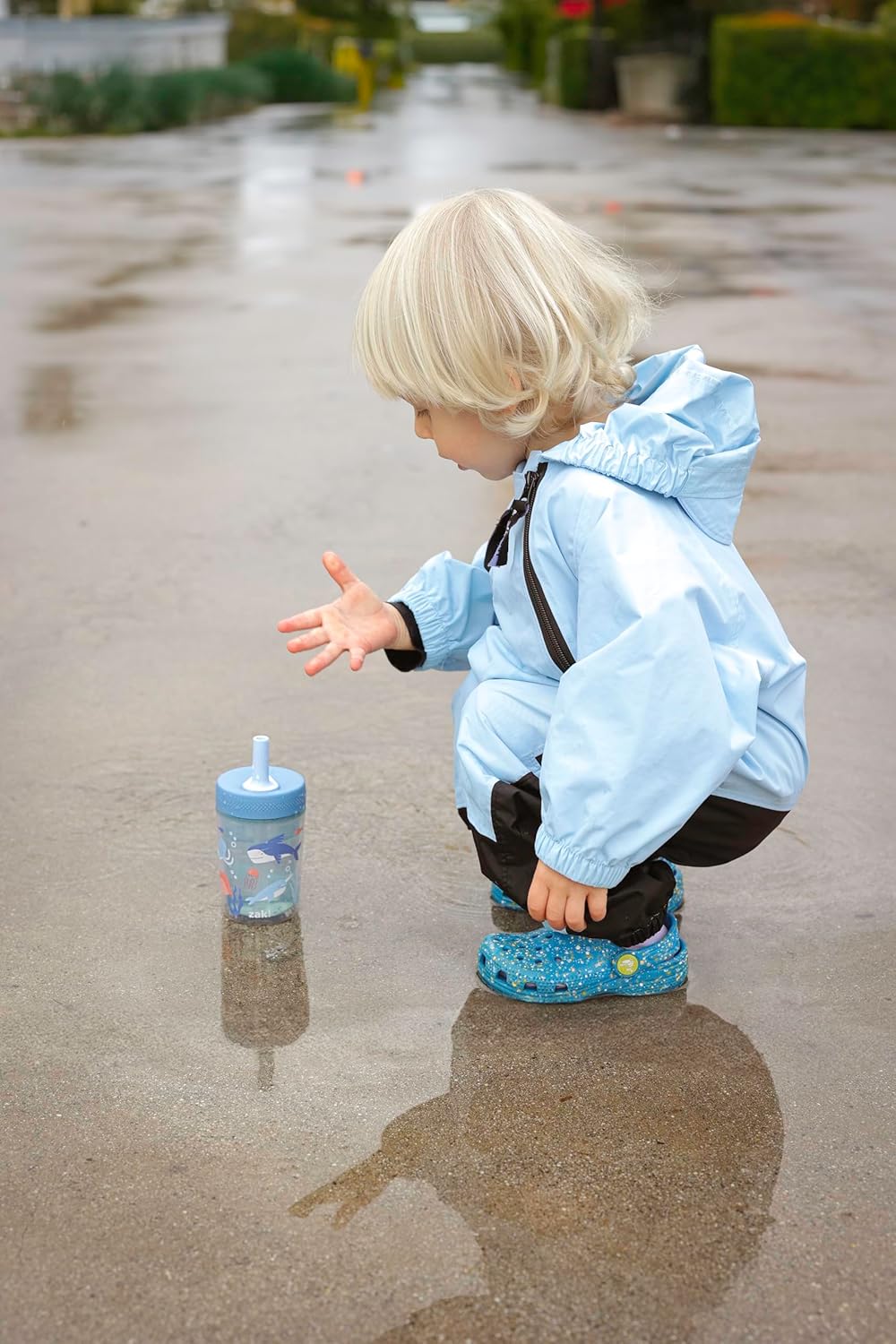 Zak Designs Peppa Pig Toddler Tumblers - 9oz Double Wall Sippy Cups, Leak-Proof Design, 2-Pack