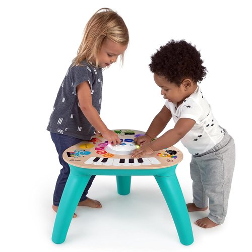 Baby Einstein Clever Composer Tune Table - Magic Touch Electronic Wooden Activity Toy for Toddlers, Ages 6 Months+