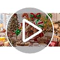 Pinbra Christmas Foil Balloons Kit - Candy Cane, Reindeer, Star & Gift Box Party Decorations