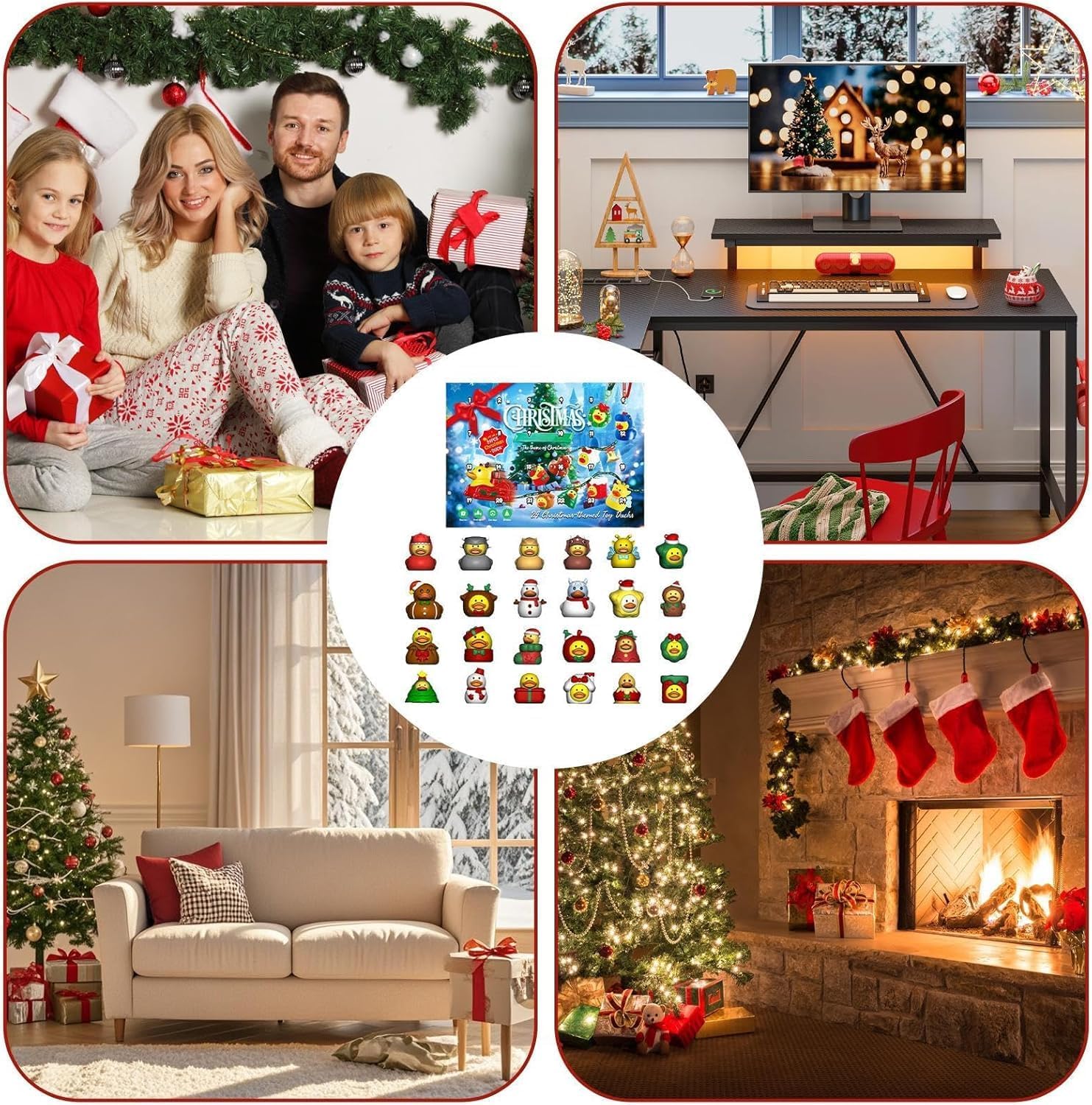 Rubber Ducks Advent Calendar 2025 - 24 Days of Surprises | Perfect Christmas Gift for Kids & Teens