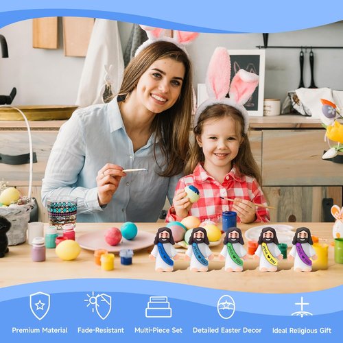 Little Jesus Figures by [Brand Name] - 80 Religious Action Figurines | Perfect Easter Egg Stuffers