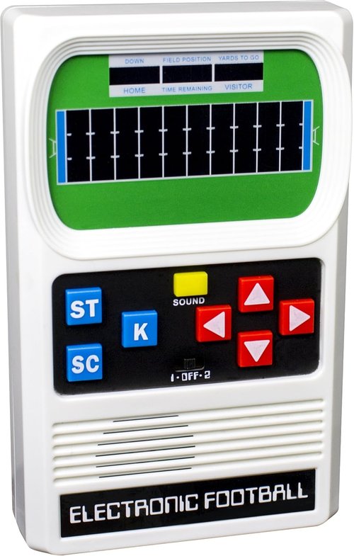 Basic Fun Classic | Retro Handheld Football Electronic Game - Perfect for All Ages