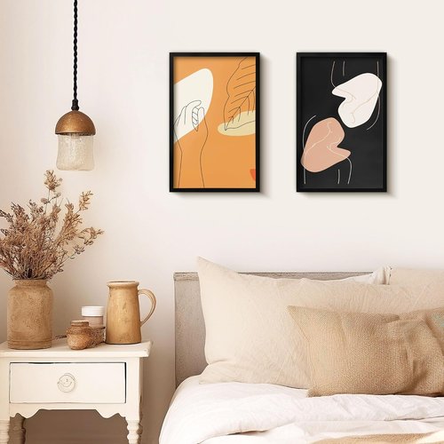 LaVie Home 11x17 Picture Frame - Classic Black Display Frames with HD Plexiglass | 2-Pack for Vertical/Horizontal Use