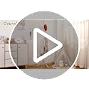 Adjustable Kids Coat Rack Stand - 9-Hook Beech Wood Freestanding Tree