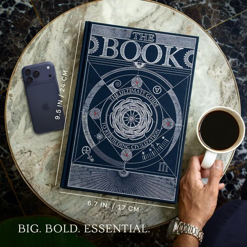 HUNGRY MINDS Octopolis Puzzle & Book Set - Ultimate Guide to Rebuilding Civilization | 400+ Pages of Illustrations