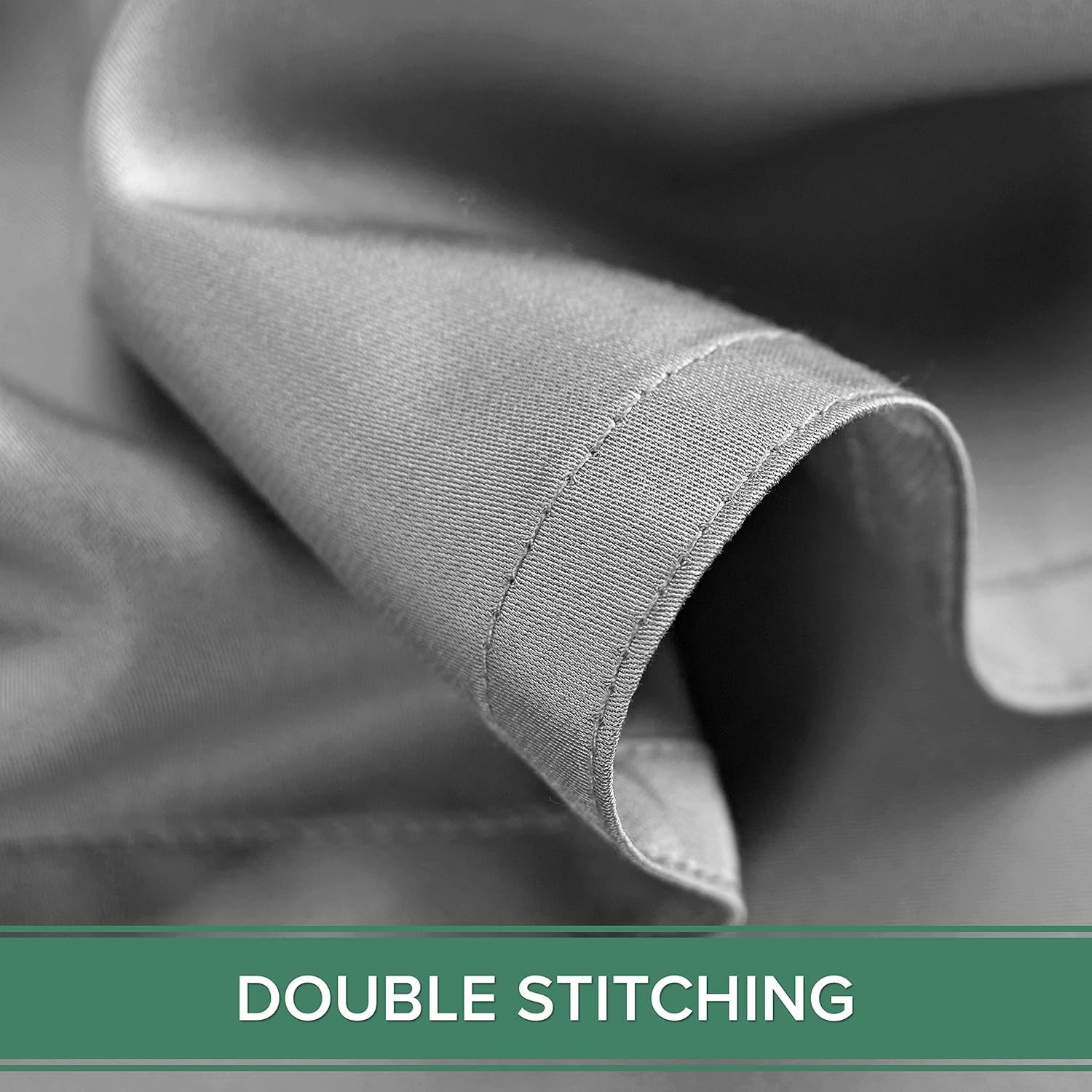 Pure Bamboo Short Queen Sheets - 100% Organic Viscose, Soft & Cooling Bed Set | 60"x75", Stone Grey
