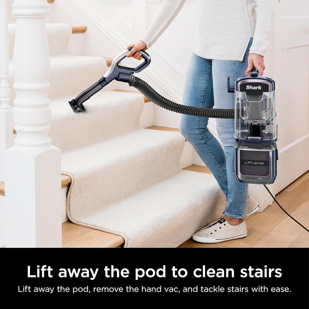 Shark Detect Pro Speed Lift-Away Vacuum - Bagless, DuoClean, Anti-Allergen, Odor Neutralizer | Model LA742