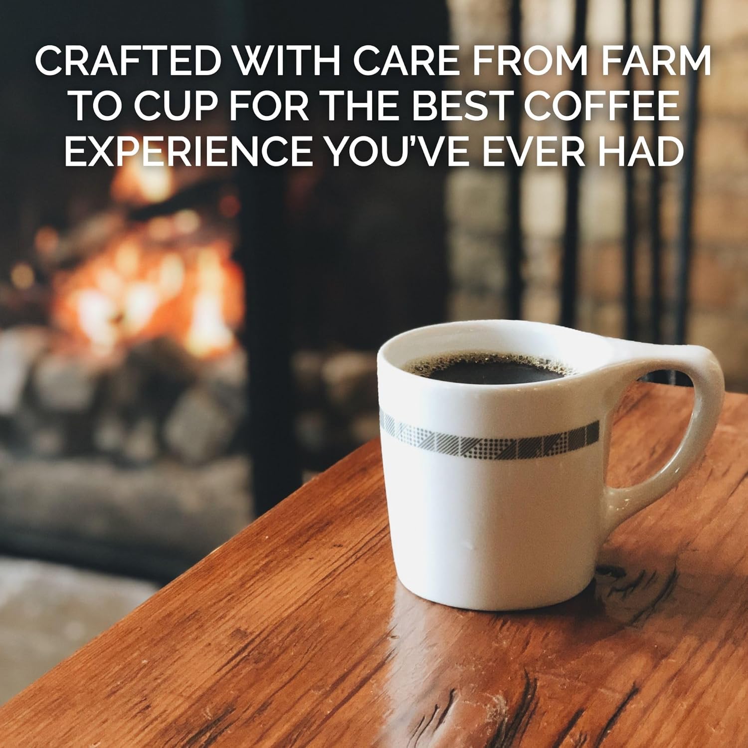 Stone Creek Coffee Dark Roast Whole Bean Coffee - Smooth & Rich Flavor with Dark Chocolate Notes | 12 Ounce