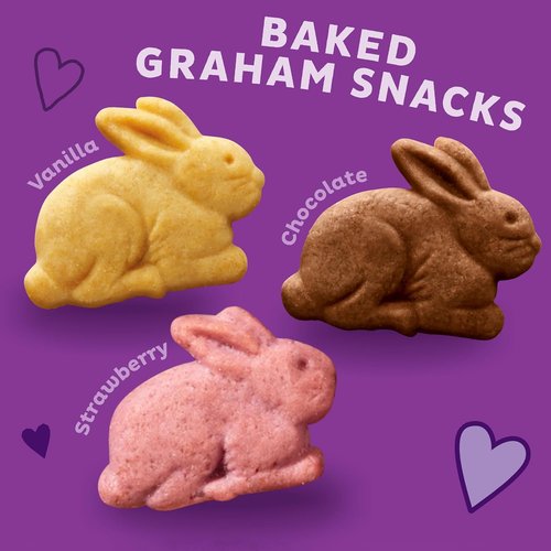 Annie's Organic Bunny Grahams Snacks - Neapolitan Flavor, 7.5 Oz | Delicious & Wholesome Treats