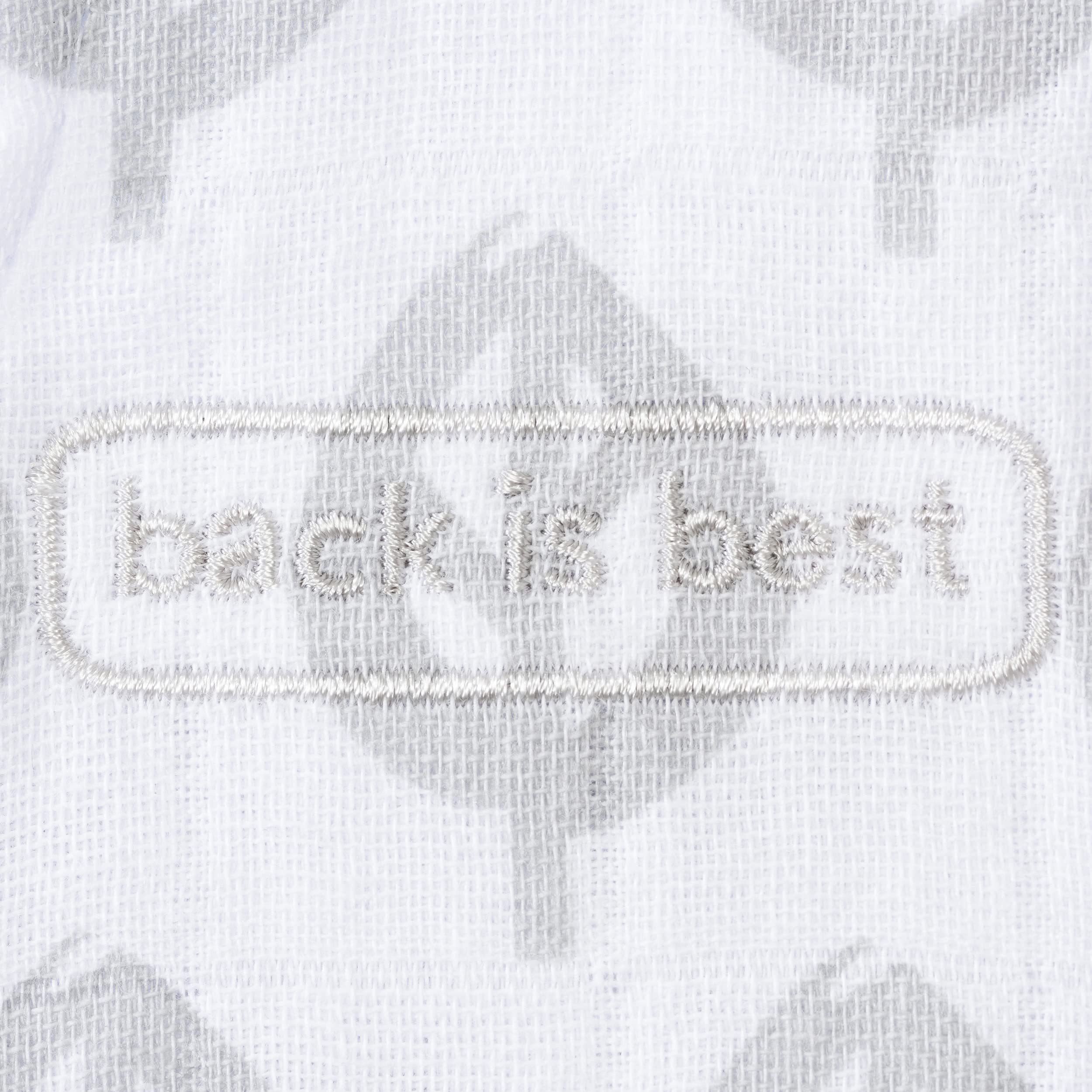 HALO 100% Cotton Muslin Sleepsack Wearable Blanket, TOG 0.5, Grey Tree Leaf, Large