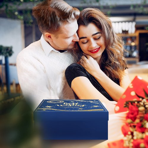 Husband & Wife Travel Tumbler Apron Set - Unique Wedding Gifts for Couples - His & Hers - Engagement, Anniversary, Valentine's Day & Bridal Shower