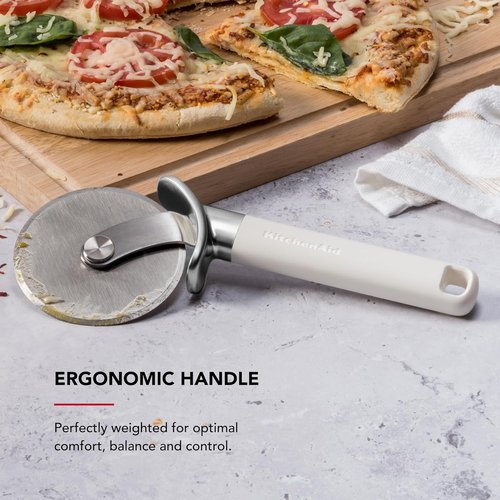 KitchenAid Pizza Wheel - Effortless Slicing for Perfect Pizzas | Durable Stainless Steel Design