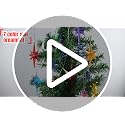 Replacement Ceramic Christmas Tree Star Topper Ornaments - 21 Pack Multi-Color