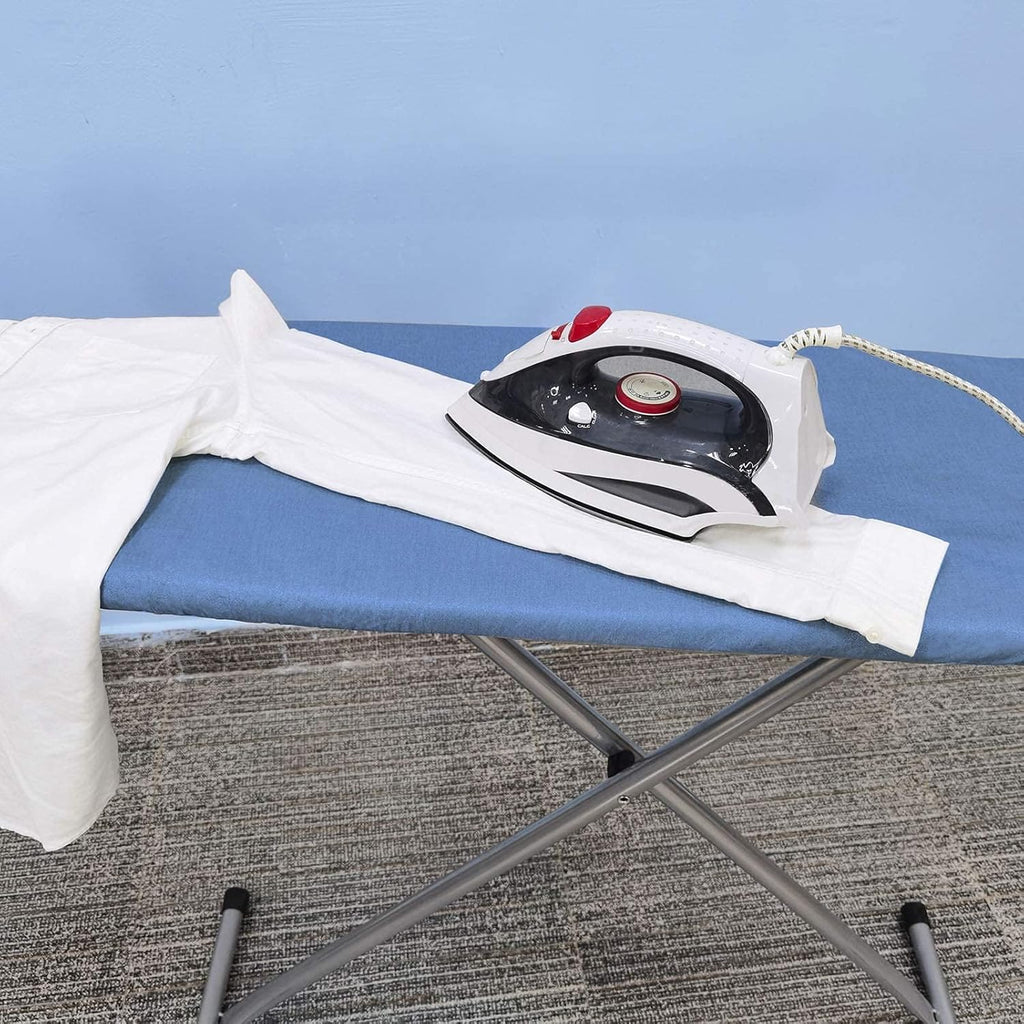 VividPaw Ironing Board Cover - Heavy Duty Silicone Coated Pad, 15x54, Scorch Resistant, Blue