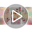 GuassLee 18-Pack Christmas Outdoor Candy Gingerbread Ornaments - Large Hanging Decorations for Holiday Party & Tree Decor