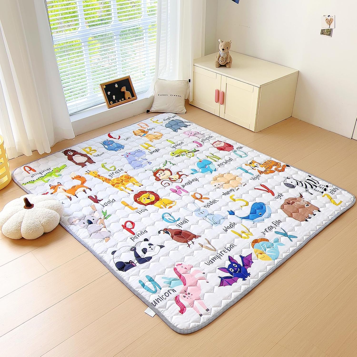 Premium Baby Playpen - Extra Large 71x60 Inches Activity Center with Mat & Safety Gate
