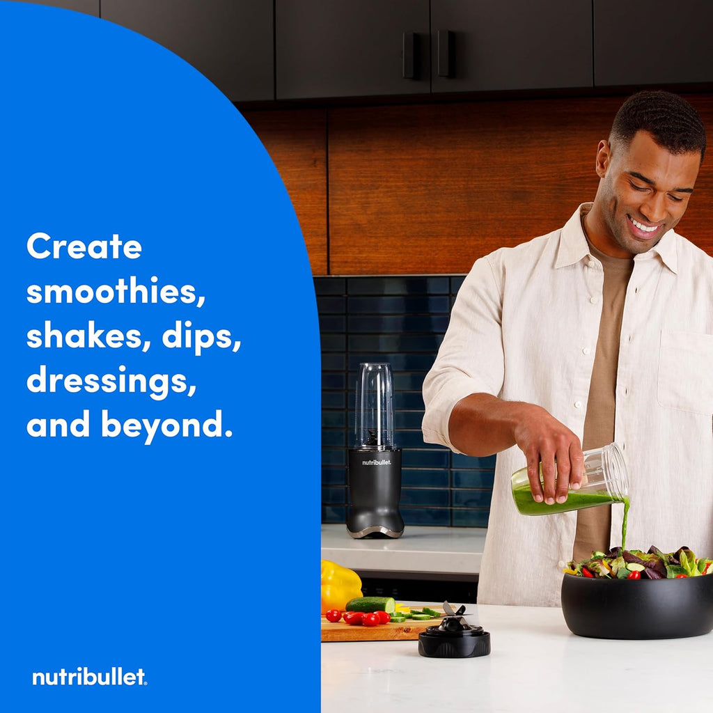 Nutribullet Ultra Personal Blender - 32 Oz Capacity | Sleek Gray Design for Smoothies & More