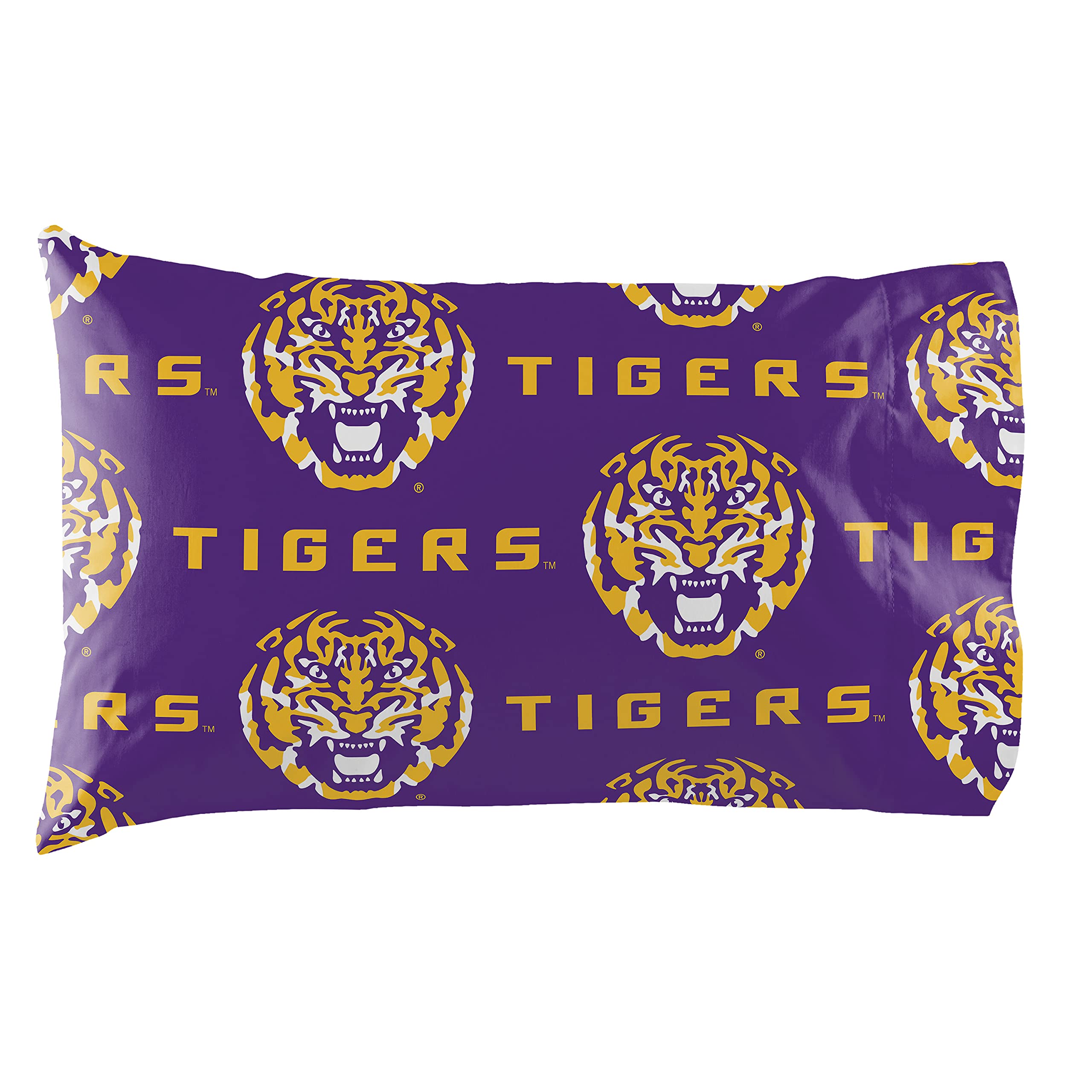 Northwest NCAA LSU Tigers Unisex-Adult Bed in a Bag Set, Twin, Rotary