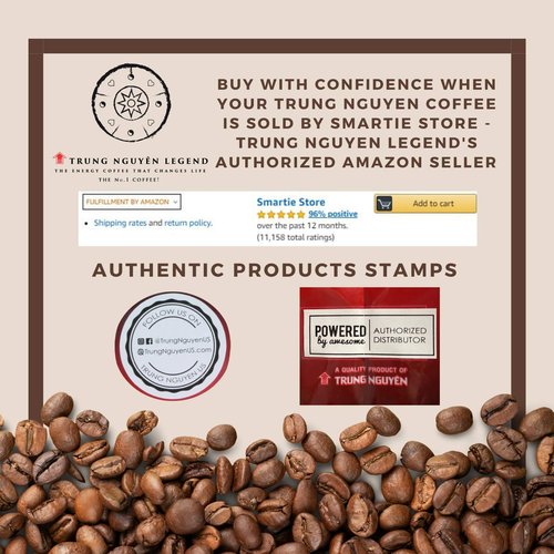 Trung Nguyen Gourmet Blend 2 packets 17.6 oz