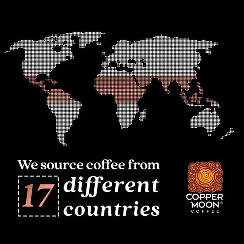 Copper Moon Light Roast Whole Bean Coffee, Guatemalan Blend, 5 Lb
