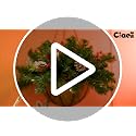 Ciaell 22inch Artificial Christmas Hanging Basket - Green Flocked Xmas Decor with Battery LEDs & Pine Cones