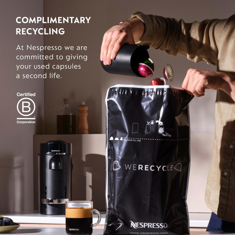Nespresso Capsules Original Line, Colombia Master Origin, Medium Roast Coffee, 50 Count Coffee Pods
