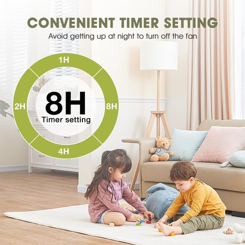 Vaczon Ceiling Fans with Lights and Remote 52 Inch Modern Ceiling Fan with Quiet Reversible DC Motor Timer Black Ceiling Fan for Bedroom Living Room Dining Room Easy Installation