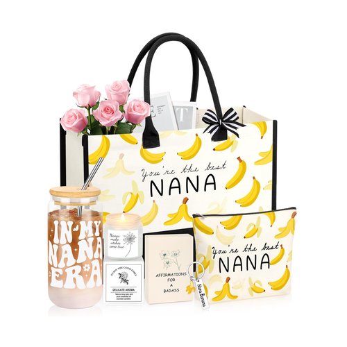 DOGMEM Nana Gifts for Grandma, Unique Nana Mothers Day Birthday Gifts form Granddaughter Grandson Grandchildren, Birthday Gifts for Grandma Nanas