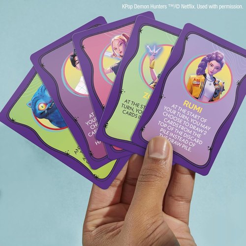 Monopoly Deal | Kpop Demon Hunters Card Game for 2-5 Players | Fun Family Game for Ages 8+ | 15 Min Playtime