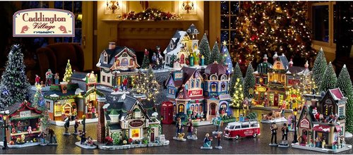 Lemax Christmas Village Santa's List Toy Shop - Battery-Operated LED Decor | Festive Holiday Display