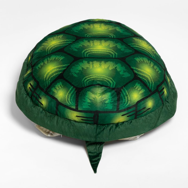 NovaVortex Multifunctional Wearable Animal Turtle Shell Pillow, 40-inch Cozy Plush Costume for Snuggling, Dress-up, Lounging, or Themed Parties, Stuffed with Soft Cotton, Vibrant Print, Hand Washable