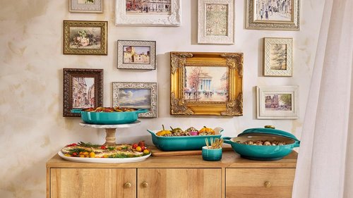 Le Creuset Enameled Cast Iron Everyday Pan - 11" | Durable Riviera Color for Versatile Cooking
