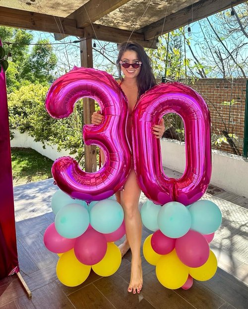 Hot Pink Number Balloon - 40 Inch 0 Balloon for Birthday Decorations | Perfect for Women’s Parties