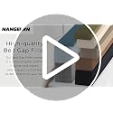 High-Density Bed Gap Filler with Removable Cover - Twin Size