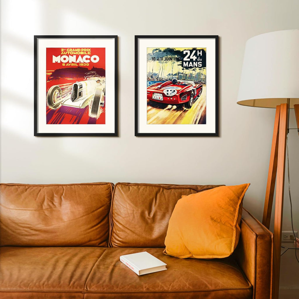 Upsimples 18x22 Picture Frame - Display 14x18 Photos with Mat or 18x22 Without | Black, 1 Pack