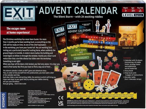 EXIT: The Game - Advent Calendar - The Silent Storm Family Cooperative Puzzle Adventure