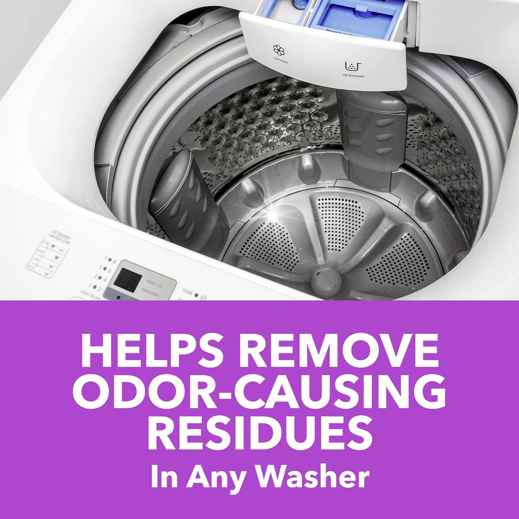 OxiClean Washing Machine Cleaner - Powerful Odor Blasters | 4 Count Pack
