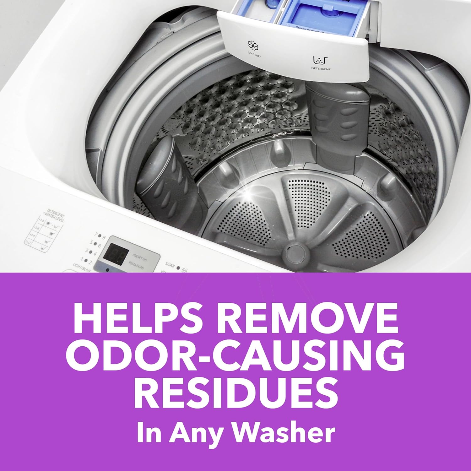 OxiClean Washing Machine Cleaner - Powerful Odor Blasters | 4 Count Pack