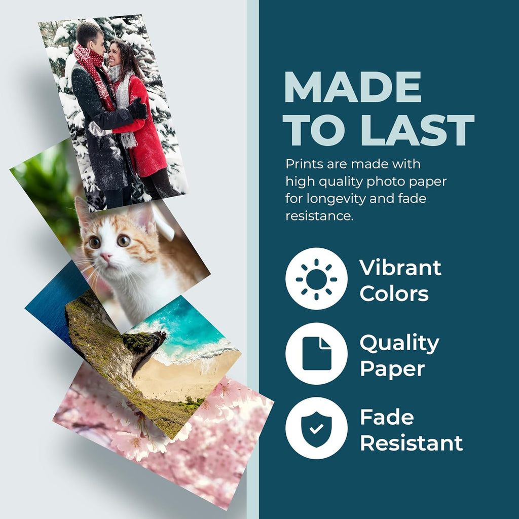 Skiennix Photo Prints - Glossy Custom Prints for Home Decor | Upload Your Own Photos - 4x6 Size