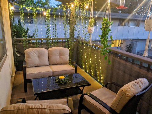 Honche 300 LED Fairy Curtain String Lights - 10x10ft Remote Control Window Lights for Bedroom & Wedding Decor | Warm White