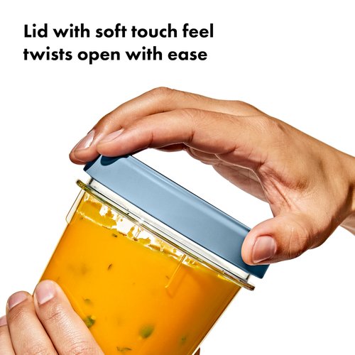 OXO Good Grips Twist & Stack Container – 40 oz – 2 Pack