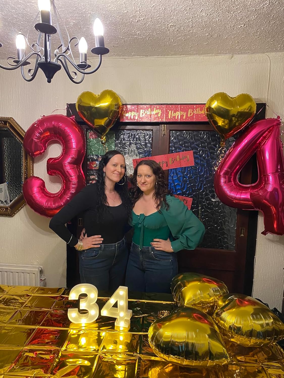 Numbers Balloon - 40 Inch Large Rose Purple Balloon for 3rd Birthday Decor | Perfect for Parties