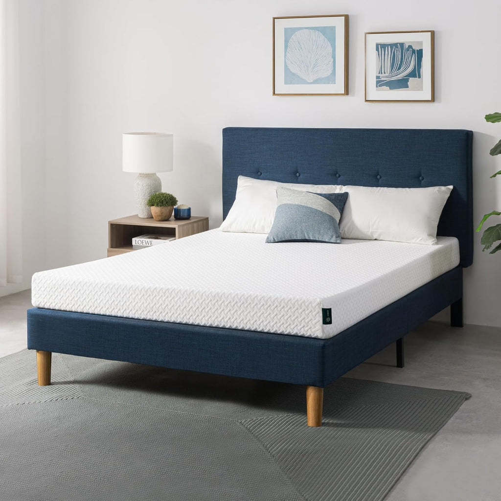Zinus 6 Inch Full Memory Foam Mattress - Cooling Essential Design, Medium Feel, Fiberglass Free, Safe Materials