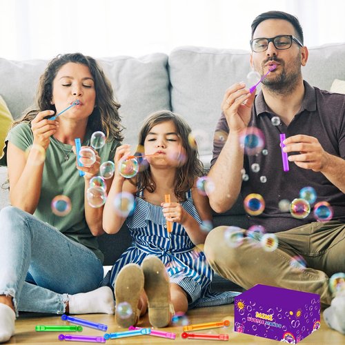 Bubbles Mini Bubble Wands - 20-300 Pack Party Favors for Kids | Perfect for Goodie Bags & Outdoor Fun