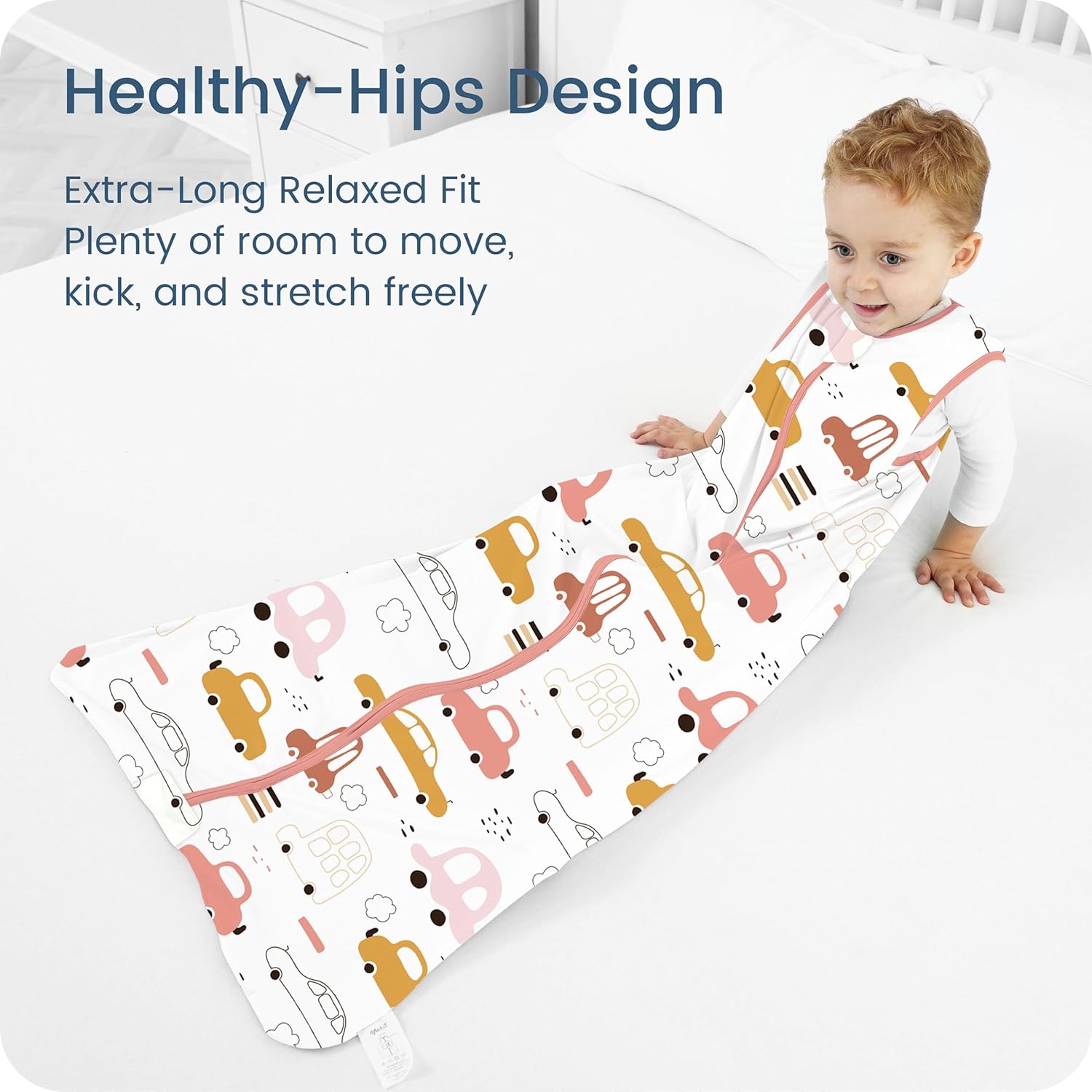 Regine Switzerland Toddler Sleep Sacks - 0.5 TOG Light Summer Wearable Blankets | Extra Long XL, 2 Pack