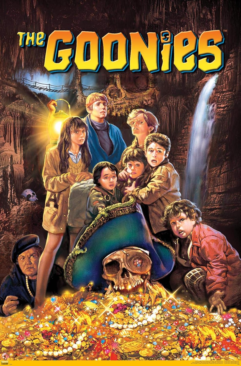 Trends International The Goonies Wall Poster - Unframed 22.375" x 34" | Perfect for Movie Lovers