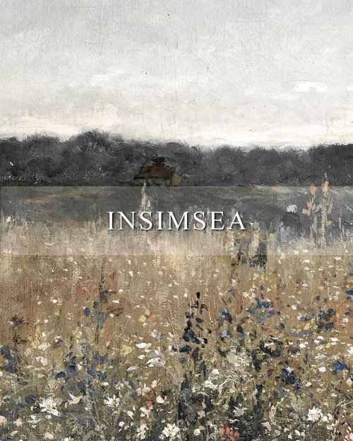 InSimSea Vintage Landscape Wall Art - Framed Canvas Prints for Living Room & Bedroom | 16"x24" Set of 2