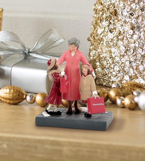 Department 56 | Christmas in the City Village Accessories - American Girl Table for Five Figurine, 2.76 Inch, Multicolor