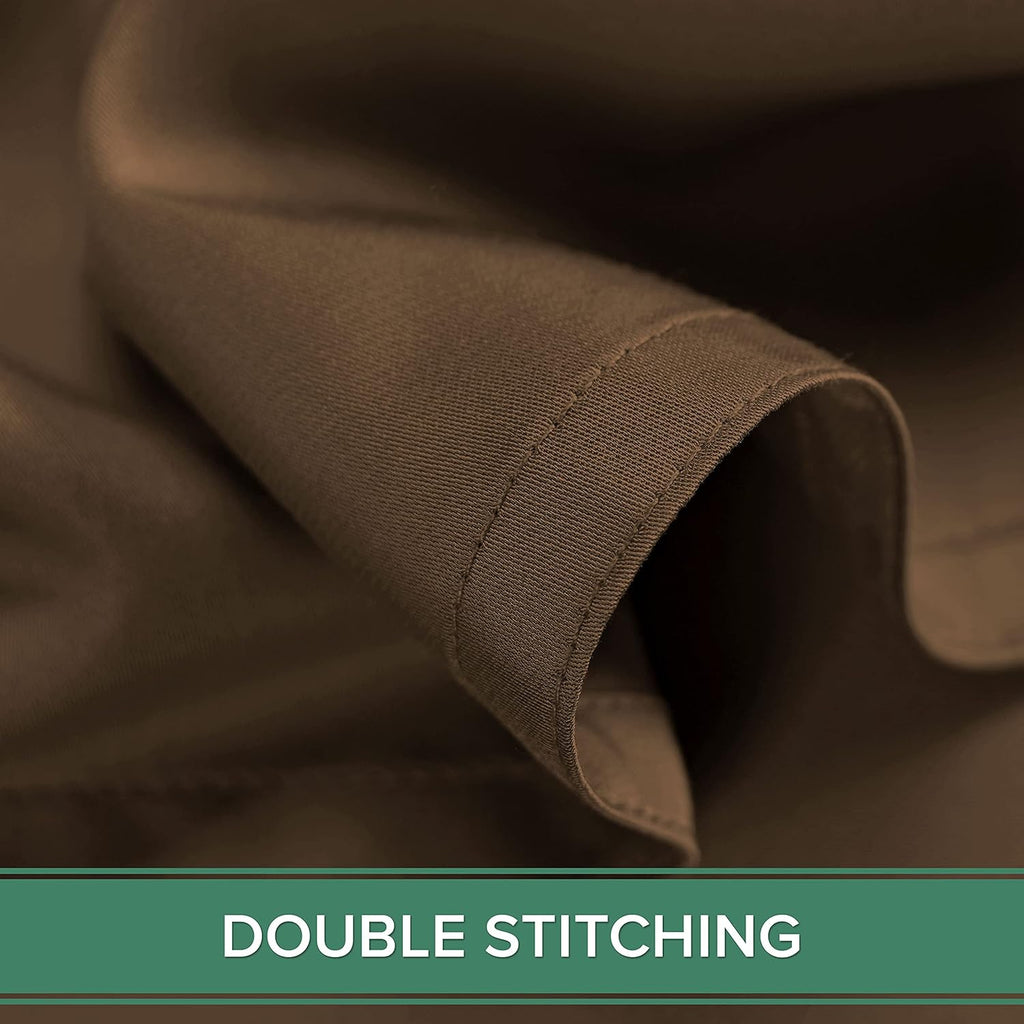 Pure Bamboo California King Sheets - 100% Organic Viscose Bed Sheet Set, Soft & Cooling, Coconut Husk